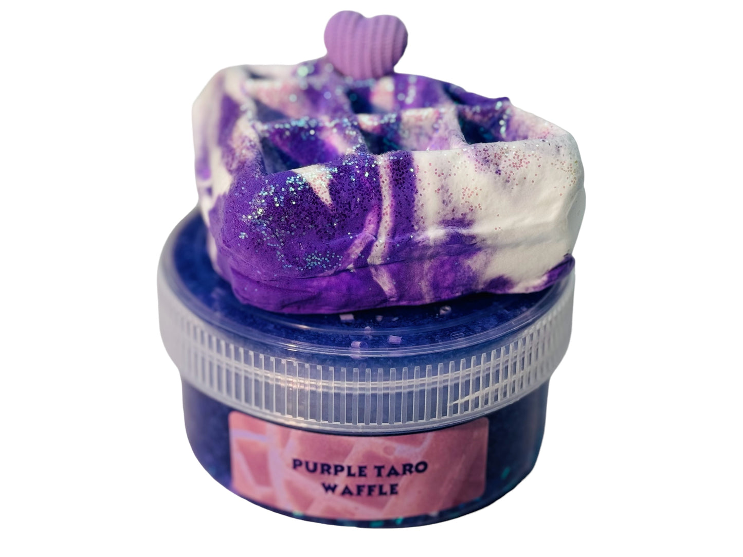 Purple Taro Waffle DIY Slime