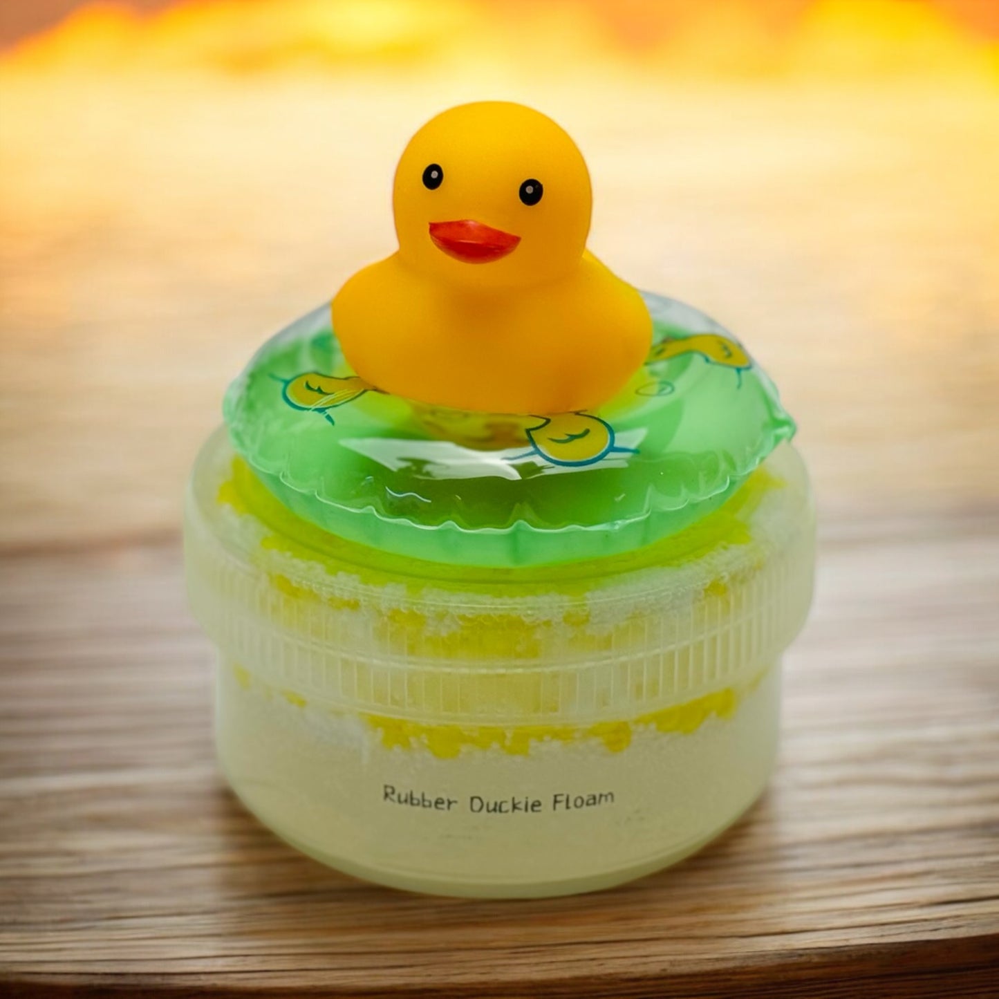 Rubber Duckie Floam Slime