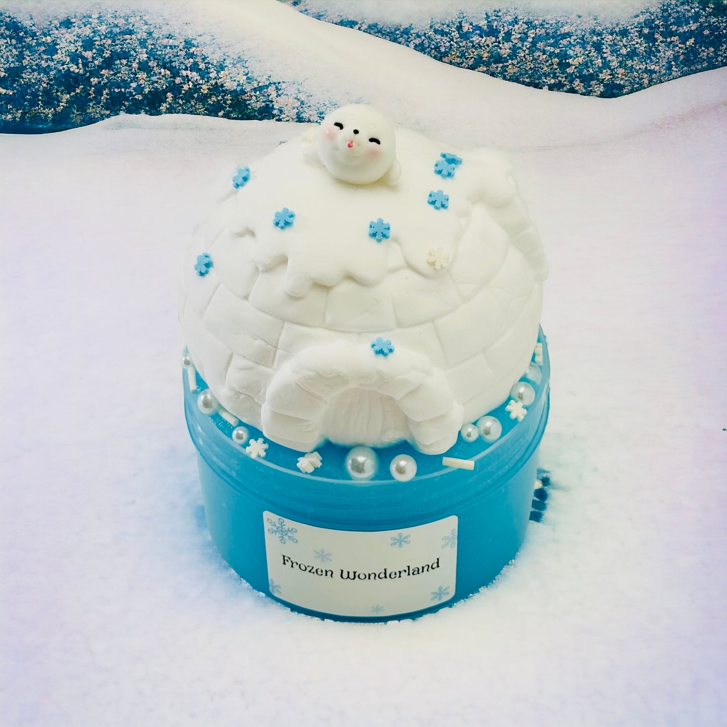 Frozen Wonderland DIY Slime