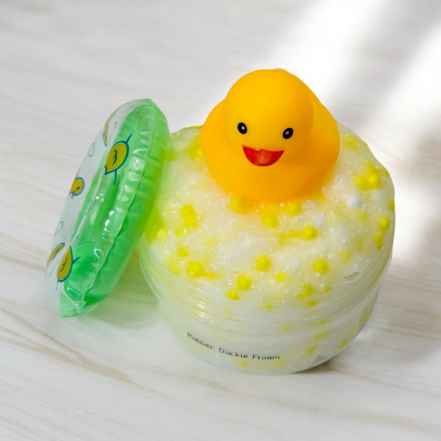 Rubber Duckie Floam Slime