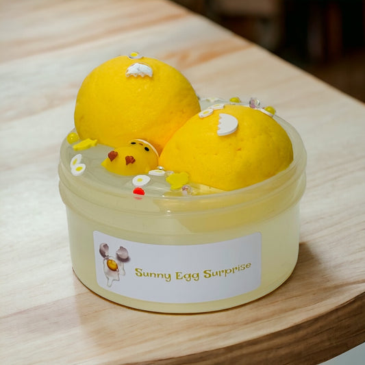 Sunny Egg Surprise DIY Slime