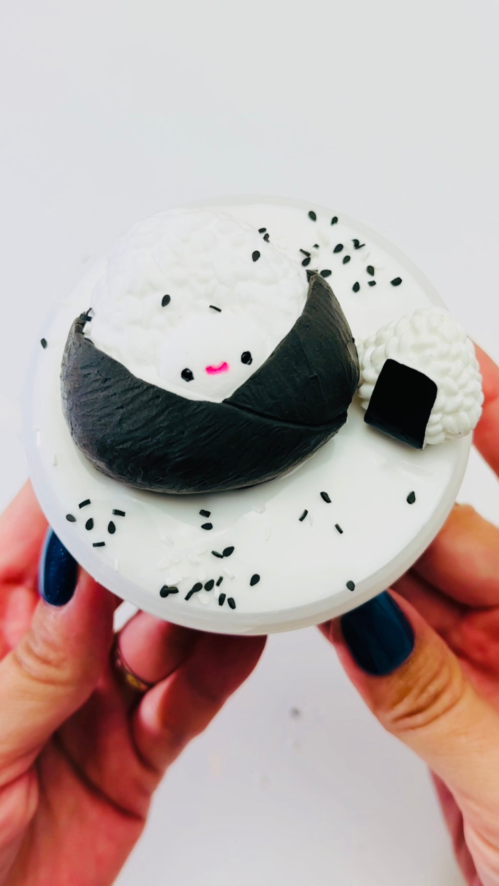 Sesame Onigiri DIY Slime