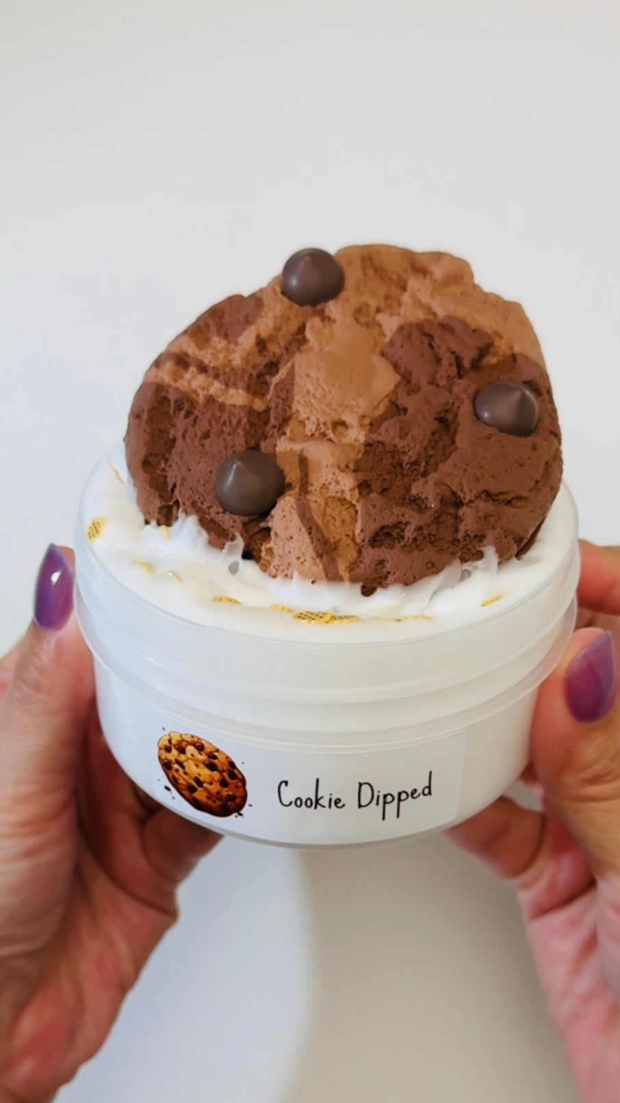 Cookie Dipped DIY Slime